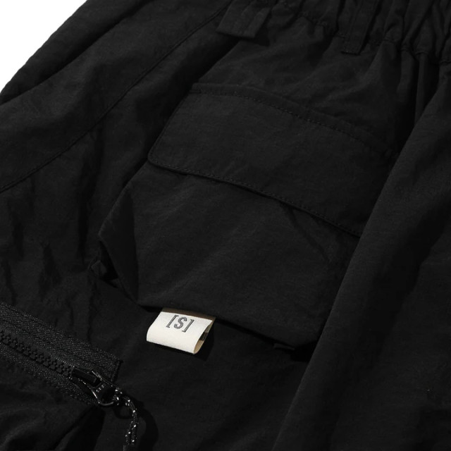 A[S]USL DOUBLE ZIPPER POCKET SHORTS