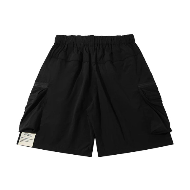 A[S]USL DOUBLE ZIPPER POCKET SHORTS