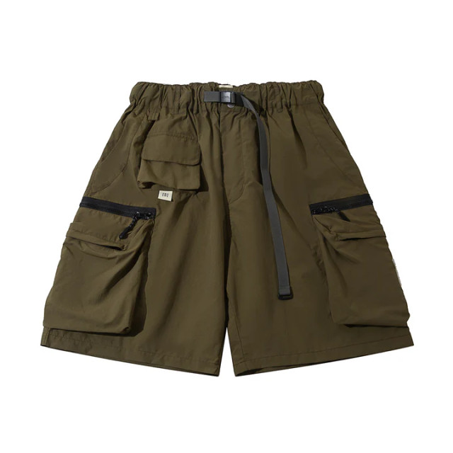 A[S]USL DOUBLE ZIPPER POCKET SHORTS