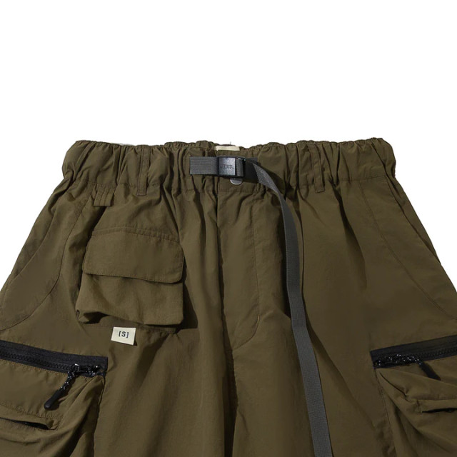 A[S]USL DOUBLE ZIPPER POCKET SHORTS