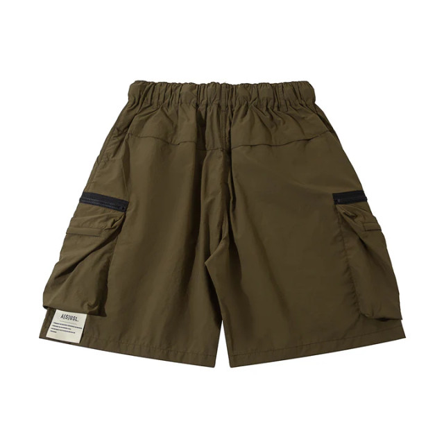 A[S]USL DOUBLE ZIPPER POCKET SHORTS