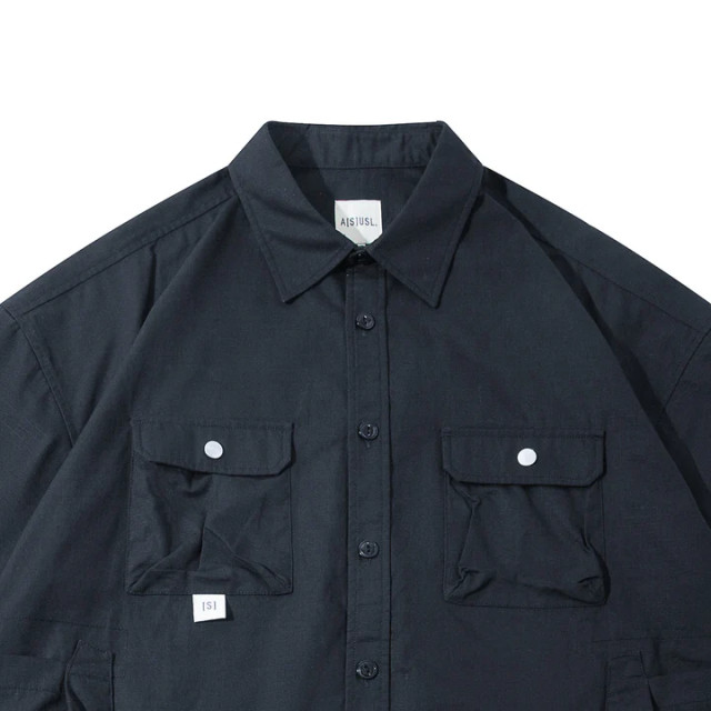 A[S]USL RIPSTOP MULTI POCKET SHIRT