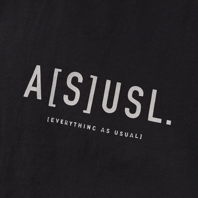 A[S]USL REFLECTIVE LOGO TRACK JACKET