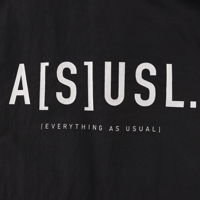 A[S]USL REFLECTIVE LOGO TRACK JACKET