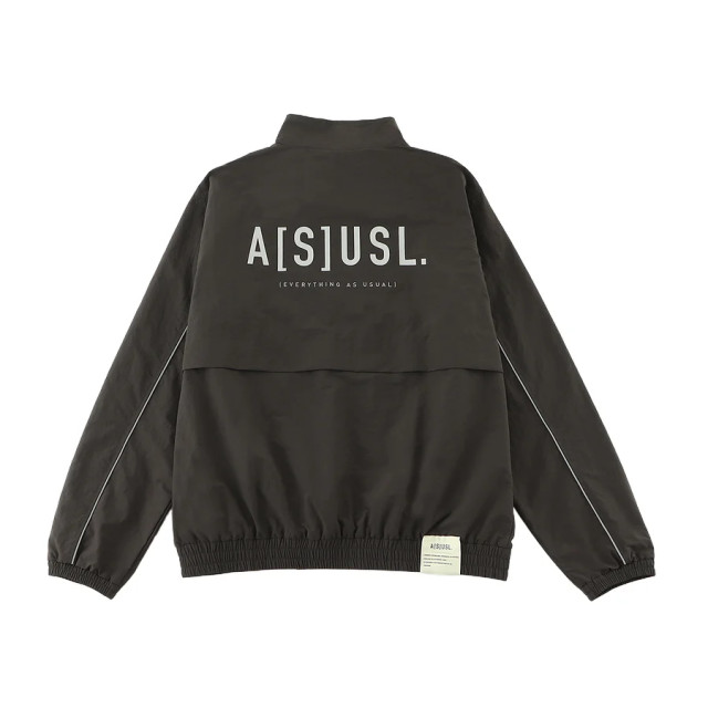 A[S]USL REFLECTIVE LOGO TRACK JACKET