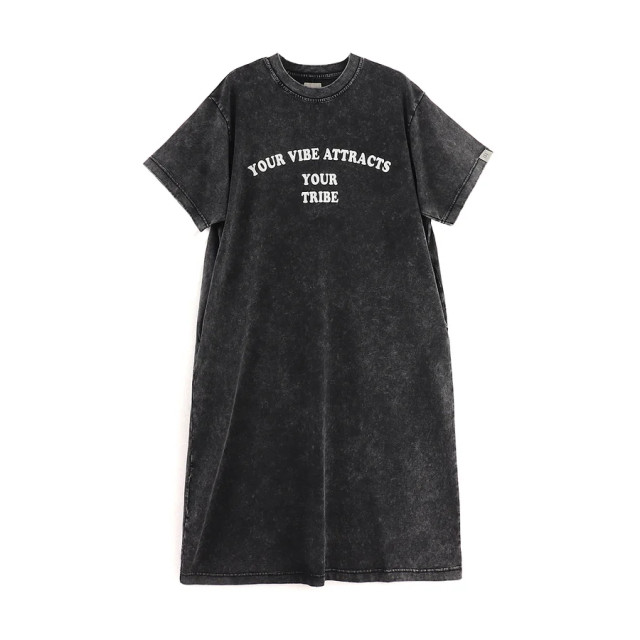 A[S]USL SNOW WASH VIBE ATTRACTION LONG TEE