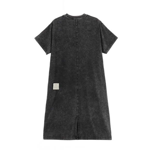 A[S]USL SNOW WASH VIBE ATTRACTION LONG TEE