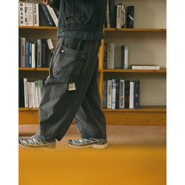 A[S]USL CARGO DENIM PANTS