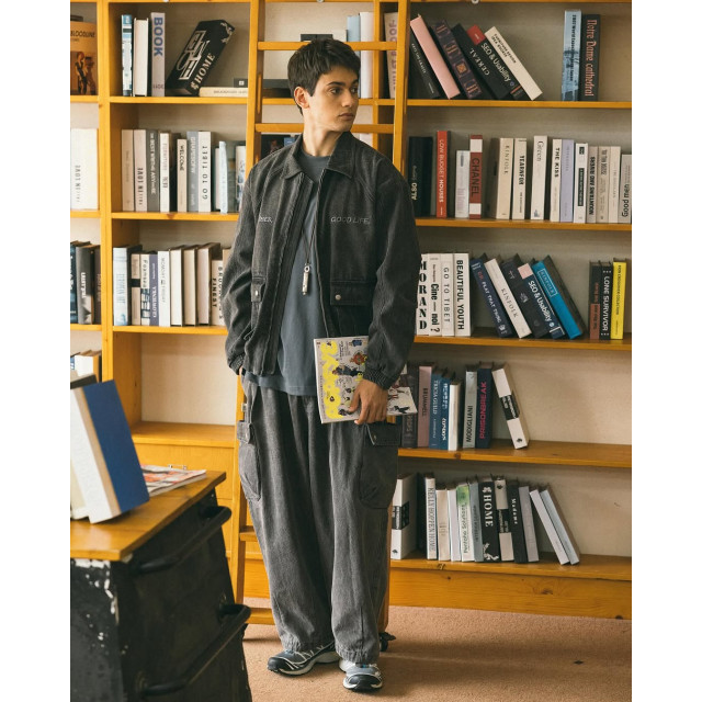 A[S]USL CARGO DENIM PANTS