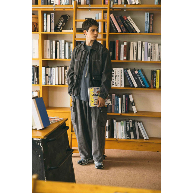 A[S]USL GOOD VIBES DENIM WORKER JACKET