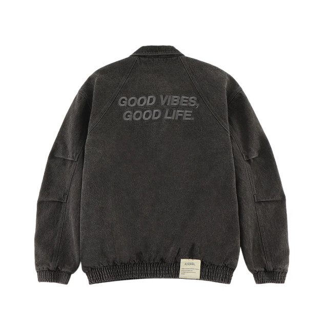 A[S]USL GOOD VIBES DENIM WORKER JACKET