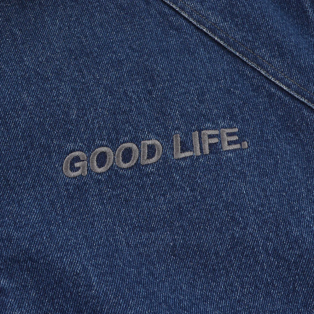 A[S]USL GOOD VIBES DENIM WORKER JACKET