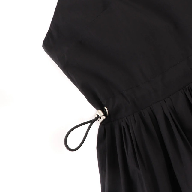 A[S]USL COTTON/NYLON POCKETS LONG DRESS