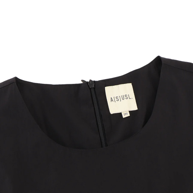 A[S]USL COTTON/NYLON POCKETS LONG DRESS