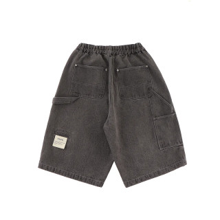 A[S]USL DENIM WORKER CROPPED PANTS