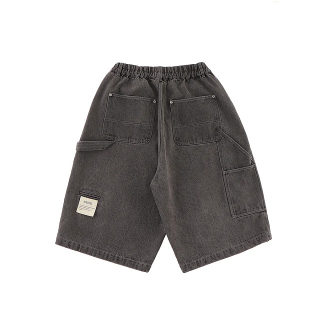 A[S]USL DENIM WORKER CROPPED PANTS