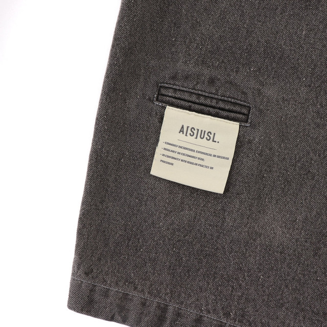 A[S]USL DENIM WORKER CROPPED PANTS