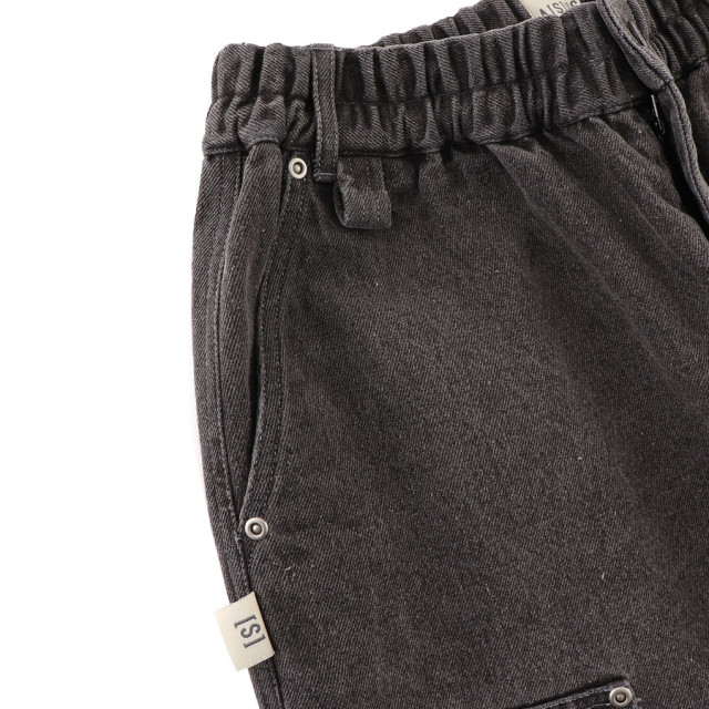 A[S]USL DENIM WORKER CROPPED PANTS