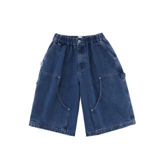 A[S]USL DENIM WORKER CROPPED PANTS