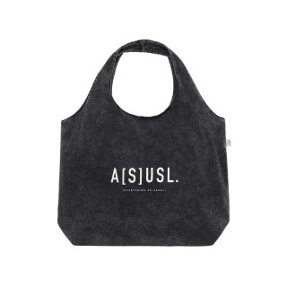 A[S]USL OVERSIZE SNOW WASH TOTE BAG