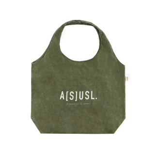 A[S]USL OVERSIZE SNOW WASH TOTE BAG