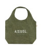 A[S]USL OVERSIZE SNOW WASH TOTE BAG