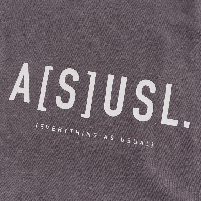 A[S]USL OVERSIZE SNOW WASH TOTE BAG