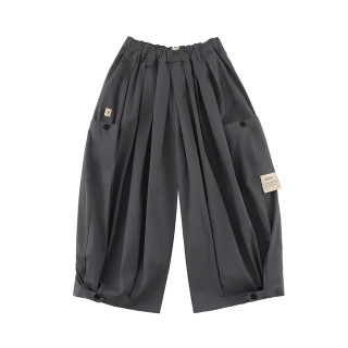 A[S]USL PATCH POCKETS BALLOON PANTS