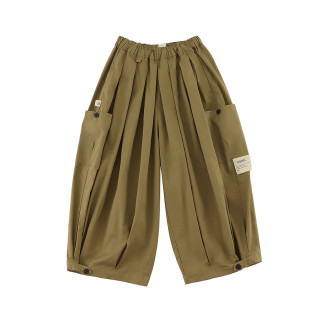 A[S]USL PATCH POCKETS BALLOON PANTS