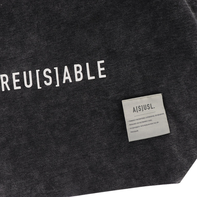 A[S]USL SNOW WASH TOTE BAG