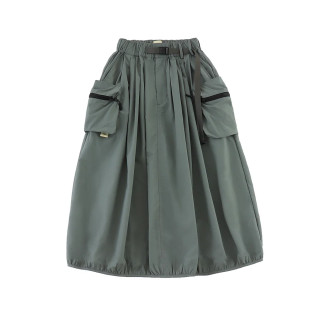 A[S]USL NYLON 3D POCKET BALLOON SKIRT