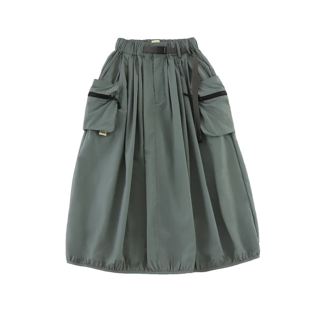 A[S]USL NYLON 3D POCKET BALLOON SKIRT