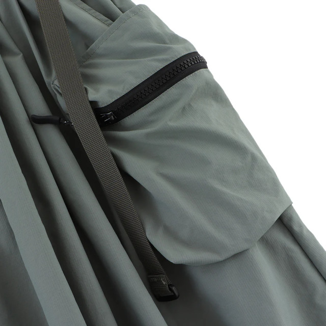 A[S]USL NYLON 3D POCKET BALLOON SKIRT