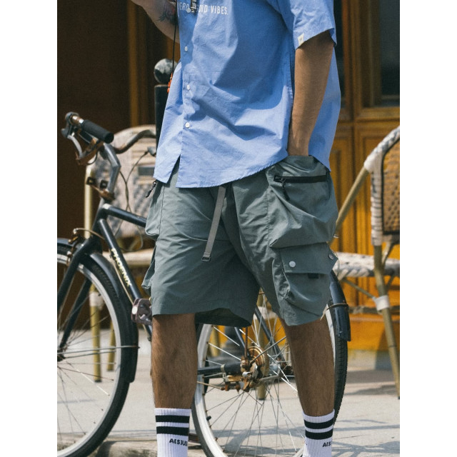 A[S]USL NYLON 3D POCKET SHORTS