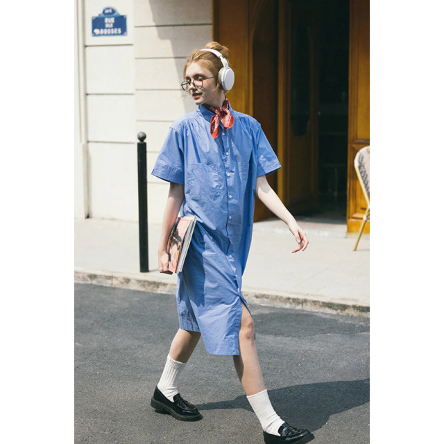 A[S]USL POCKET SHIRT DRESS