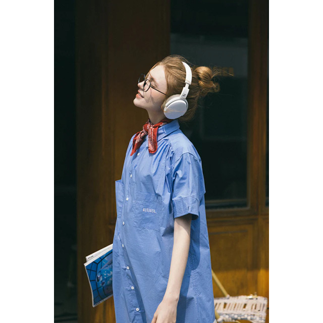 A[S]USL POCKET SHIRT DRESS