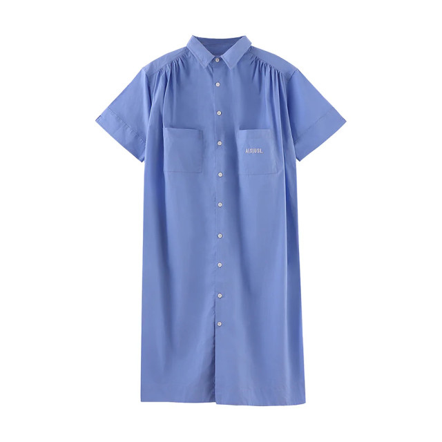A[S]USL POCKET SHIRT DRESS