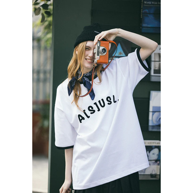 A[S]USL LOGO RINGER TEE