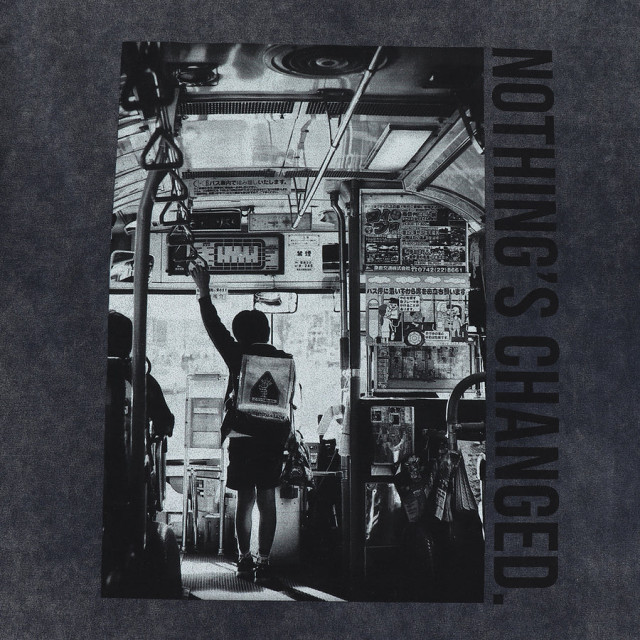 A[S]USL SNOW WASH PHOTO PRINT TEE