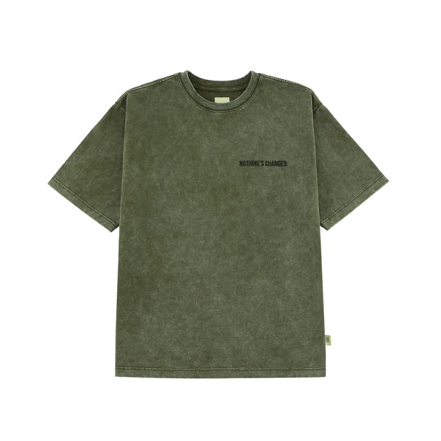 A[S]USL SNOW WASH PHOTO PRINT TEE