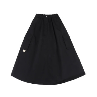 A[S]USL NYLON POCKETS FLARE SKIRT