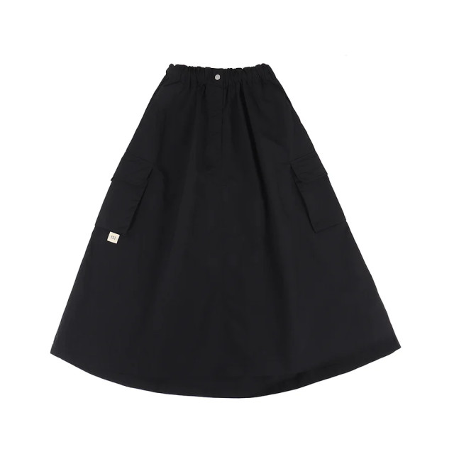 A[S]USL NYLON POCKETS FLARE SKIRT