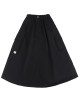 A[S]USL NYLON POCKETS FLARE SKIRT