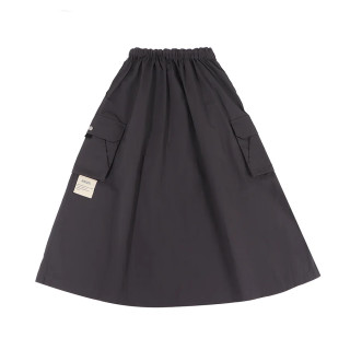 A[S]USL NYLON POCKETS FLARE SKIRT