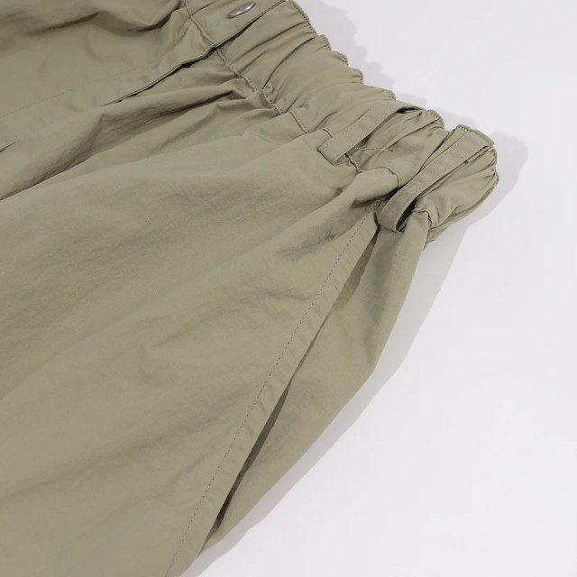 A[S]USL NYLON POCKETS FLARE SKIRT