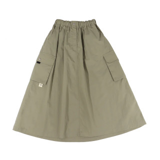 A[S]USL NYLON POCKETS FLARE SKIRT