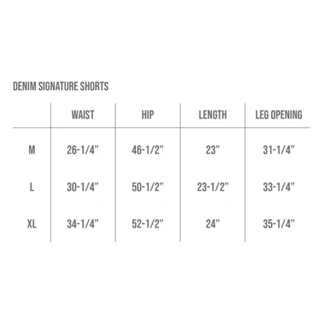 A[S]USL DENIM SIGNATURE SHORTS