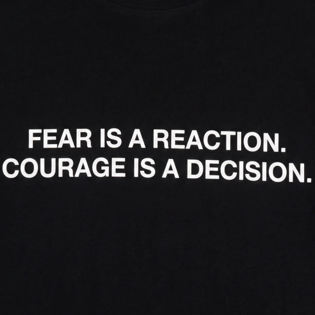 A[S]USL FEAR IS A REACTION TEE