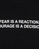 A[S]USL FEAR IS A REACTION TEE