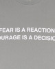 A[S]USL FEAR IS A REACTION TEE